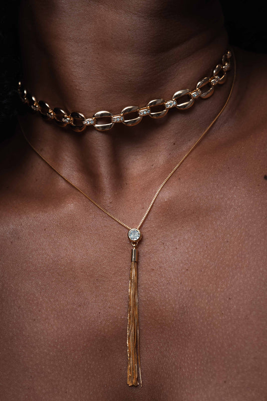 Collier Long Lunelle