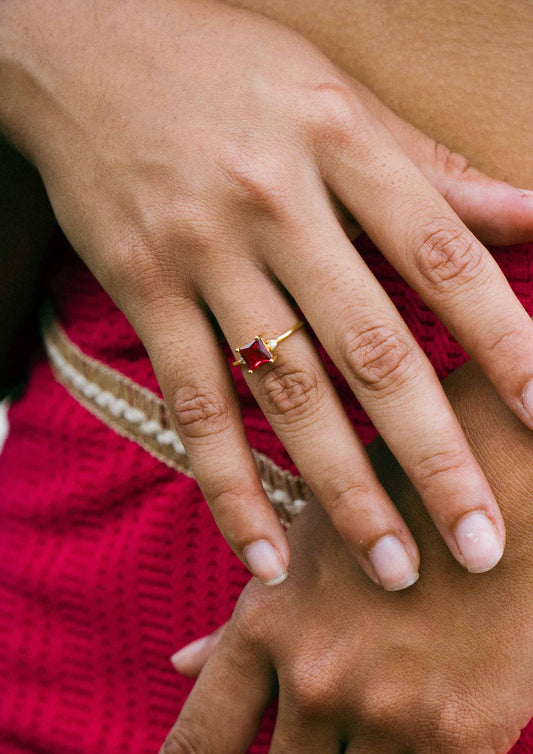 Bague Rouge Passion