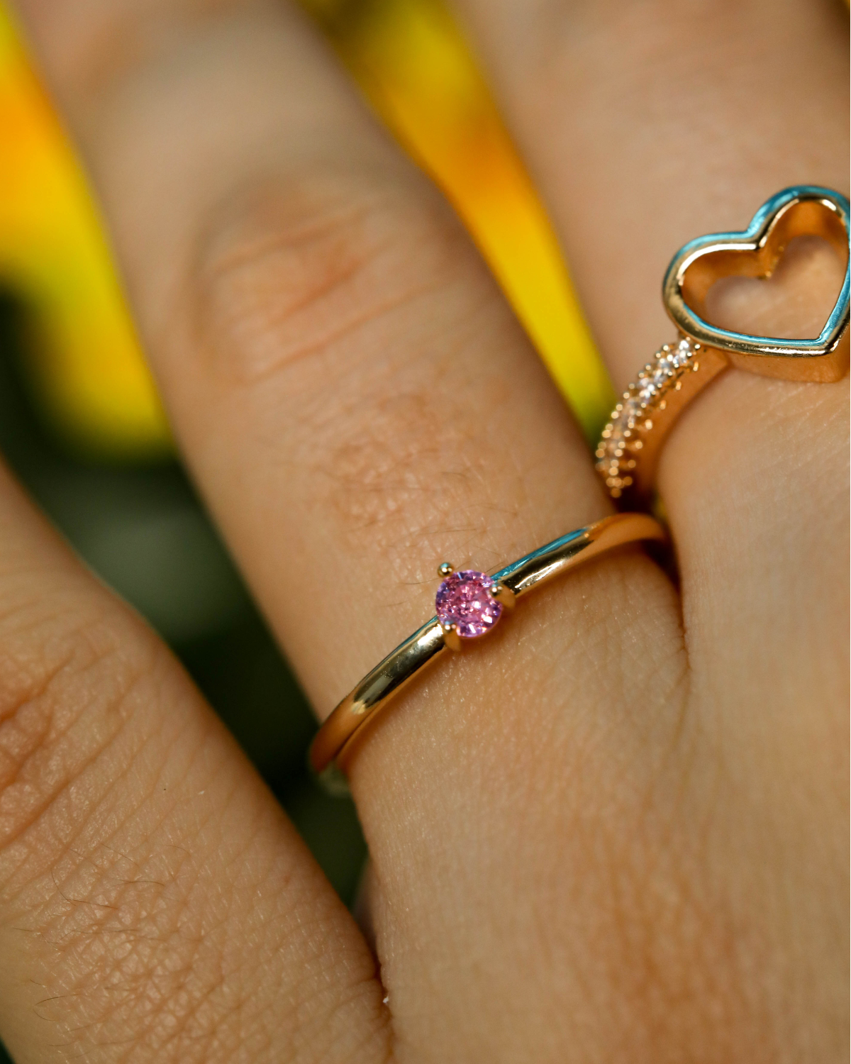 Bague Fushia